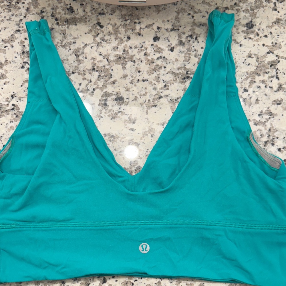 lululemon athletica Turquoise Sports Bra